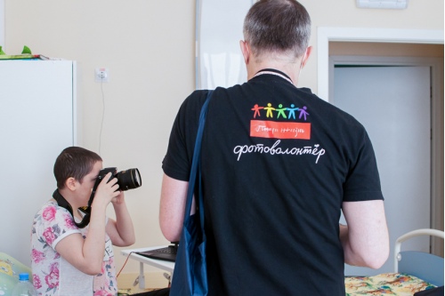 Фотоволонтеры на фотомарафоне Фотоволонтеры на фотомарафоне