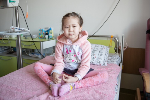 Инга пока в больнице, но когда вернется домой, будет учиться Инга пока в больнице, но когда вернется домой, будет учиться