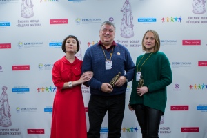 Чулпан Хаматова с победителями Чулпан Хаматова с победителями