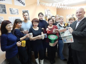 Чаепитие в редакции "Омутинских вестей" Чаепитие в редакции "Омутинских вестей"